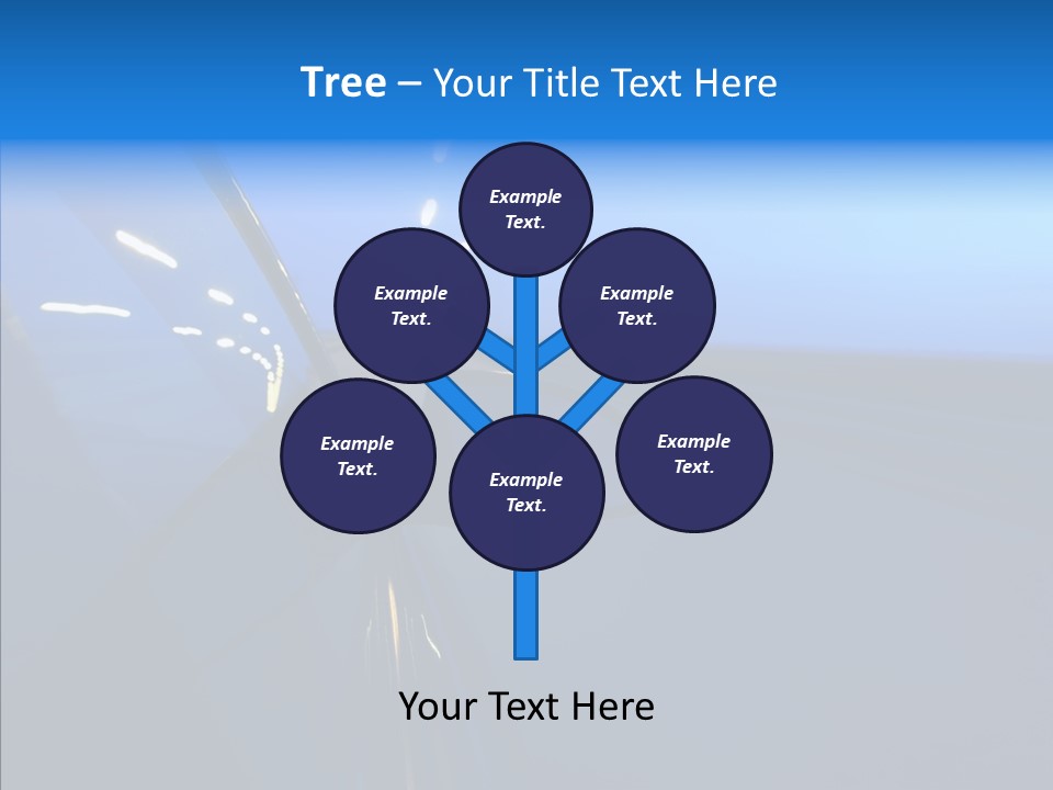 Mirror Speedy Blur PowerPoint Template