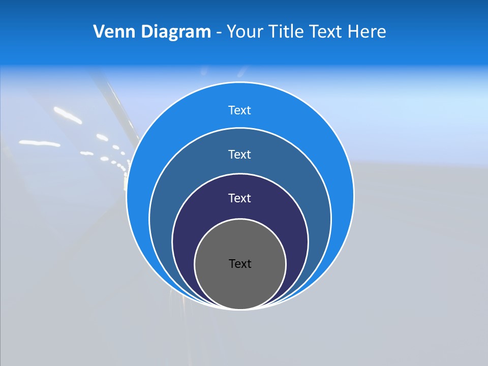 Mirror Speedy Blur PowerPoint Template