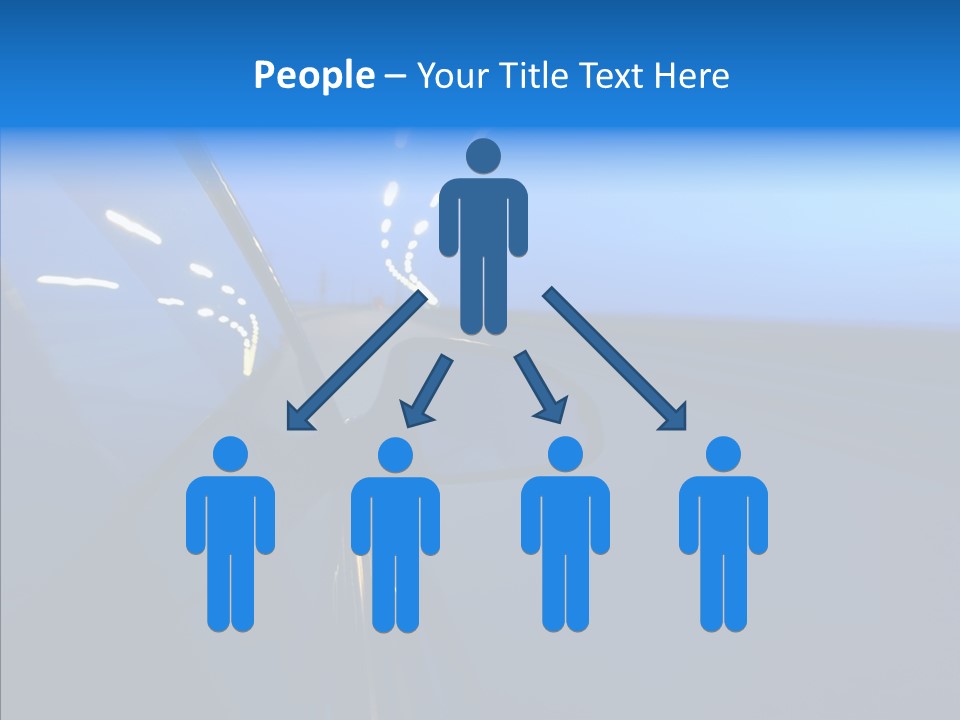 Mirror Speedy Blur PowerPoint Template