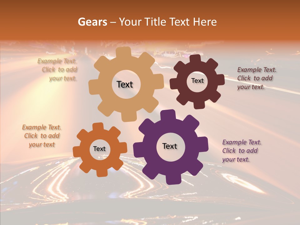 Motion Speed Auto PowerPoint Template
