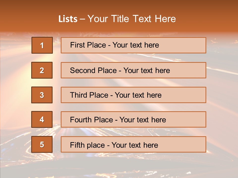 Motion Speed Auto PowerPoint Template