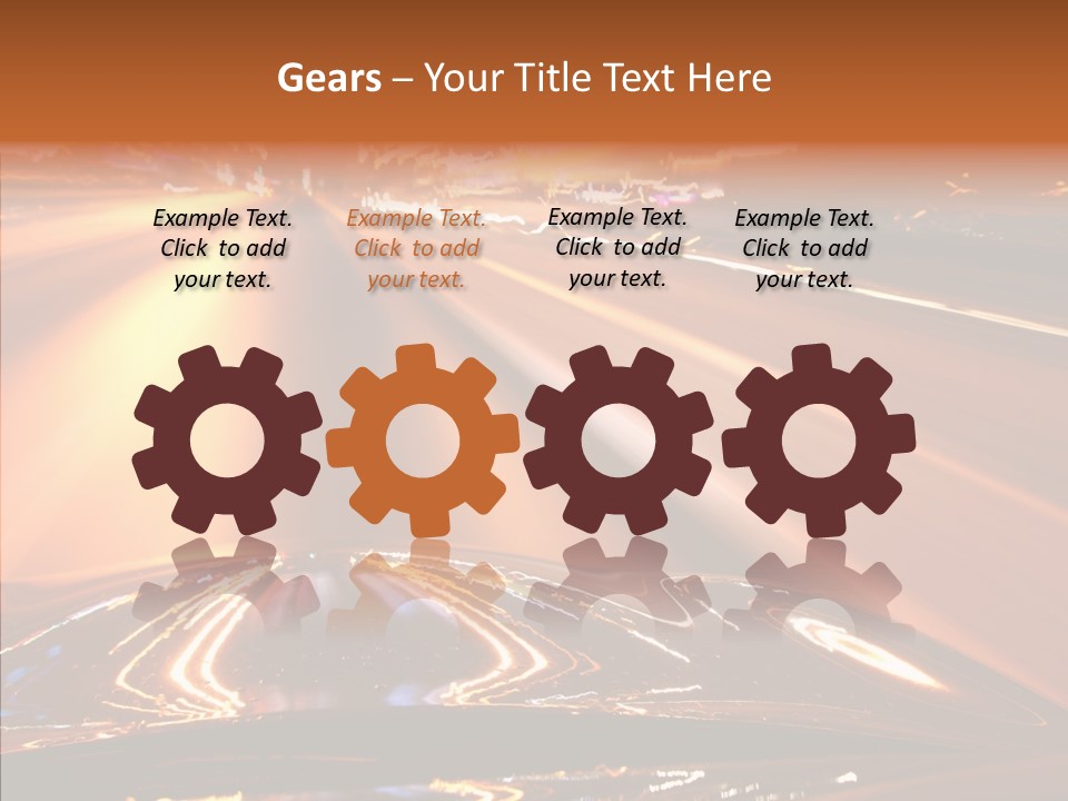 Motion Speed Auto PowerPoint Template
