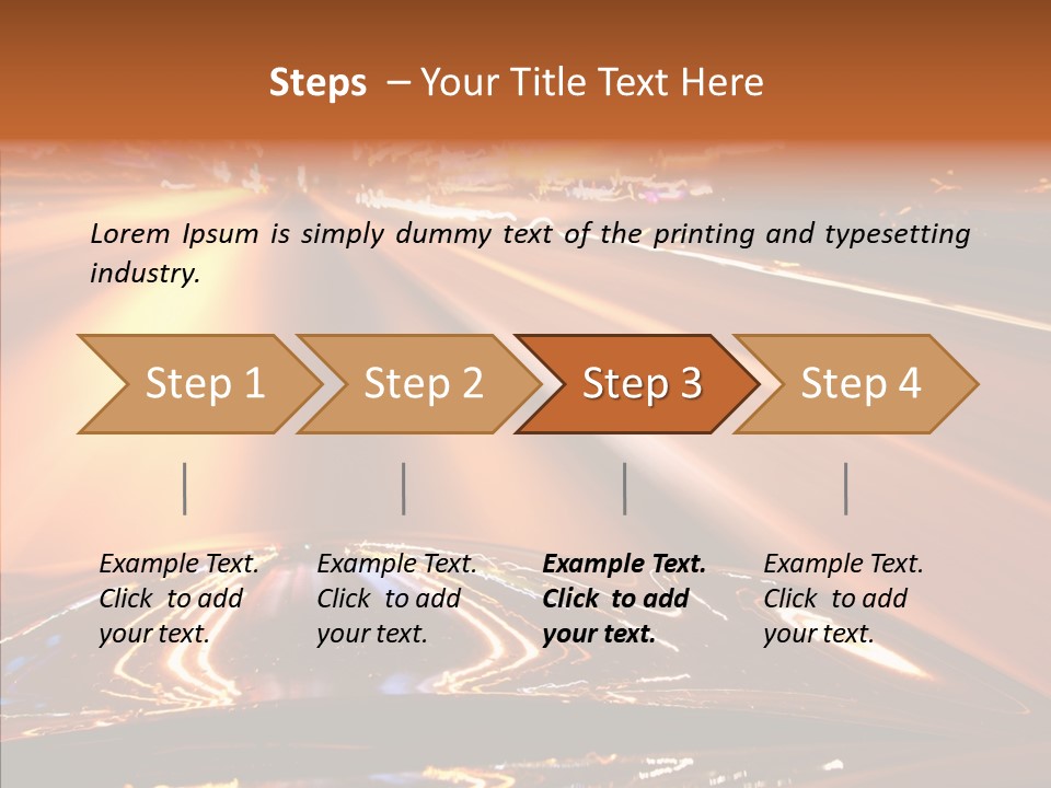 Motion Speed Auto PowerPoint Template