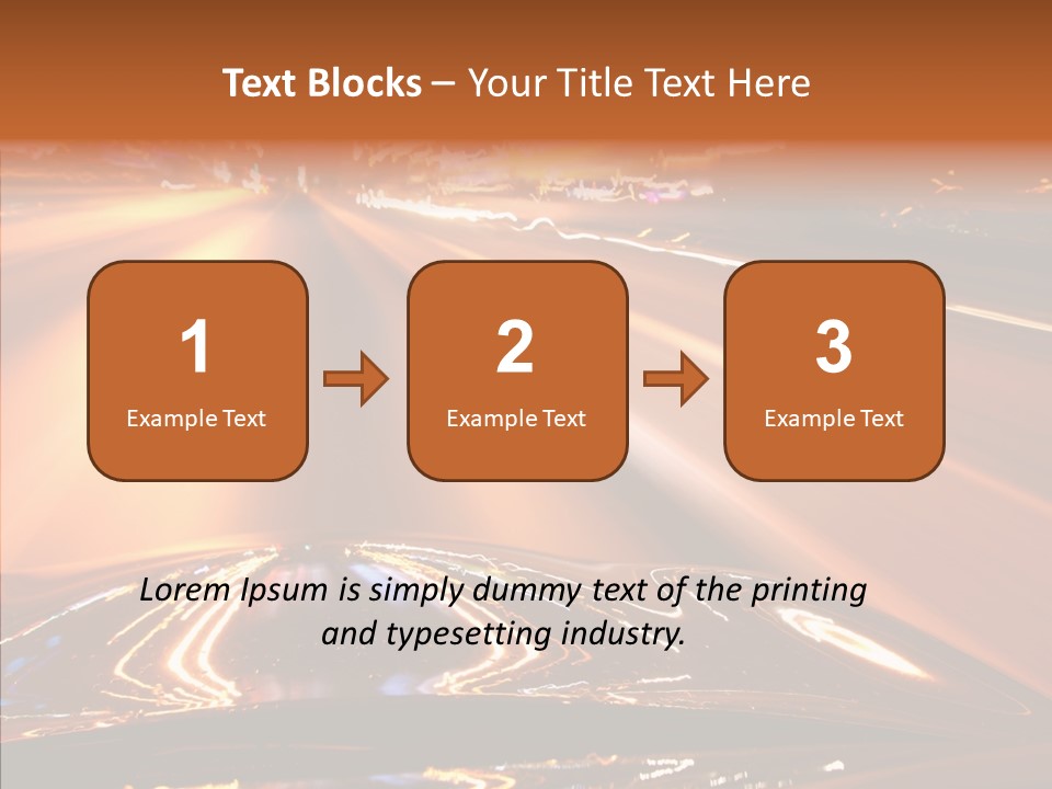Motion Speed Auto PowerPoint Template