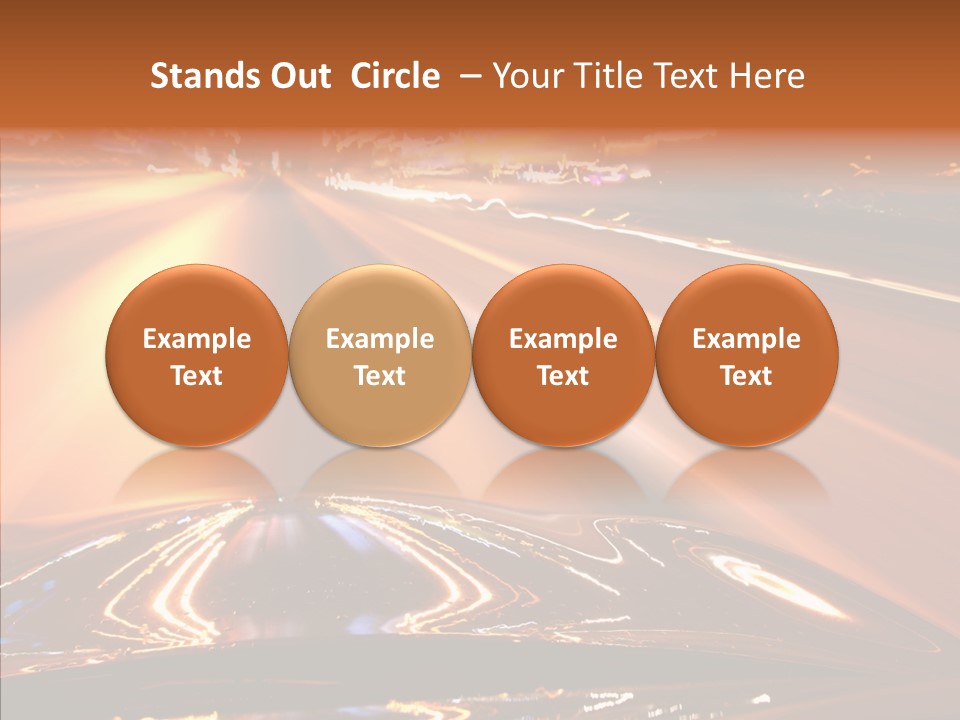 Motion Speed Auto PowerPoint Template