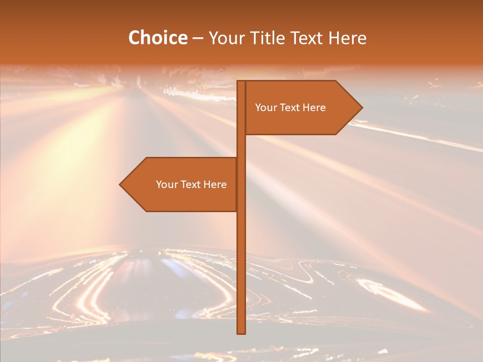 Motion Speed Auto PowerPoint Template