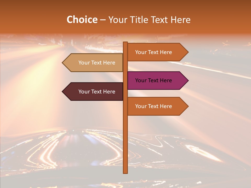 Motion Speed Auto PowerPoint Template
