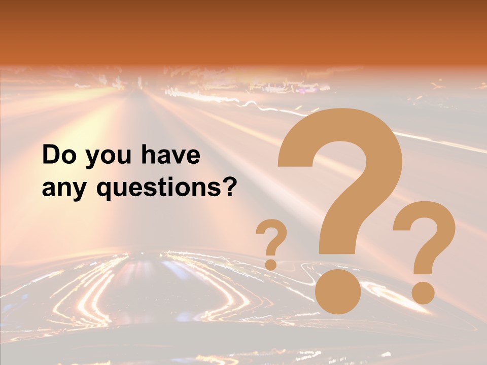 Motion Speed Auto PowerPoint Template