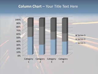 Automobile View Mirror PowerPoint Template