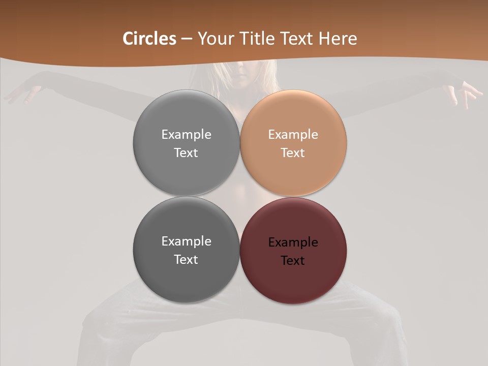 Posing Motion Beautiful PowerPoint Template