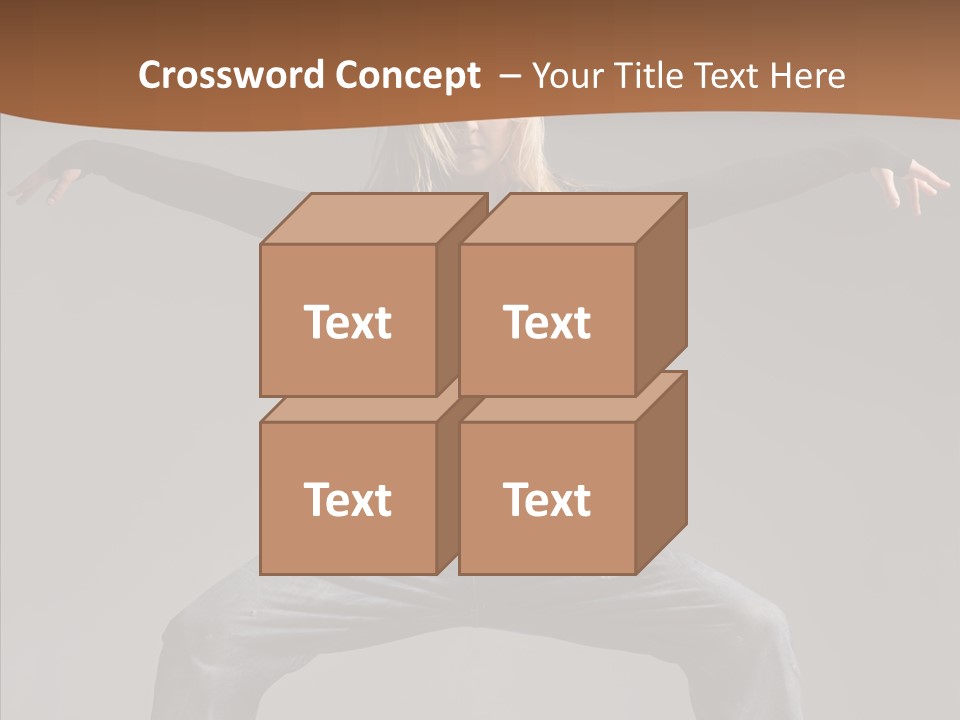 Posing Motion Beautiful PowerPoint Template
