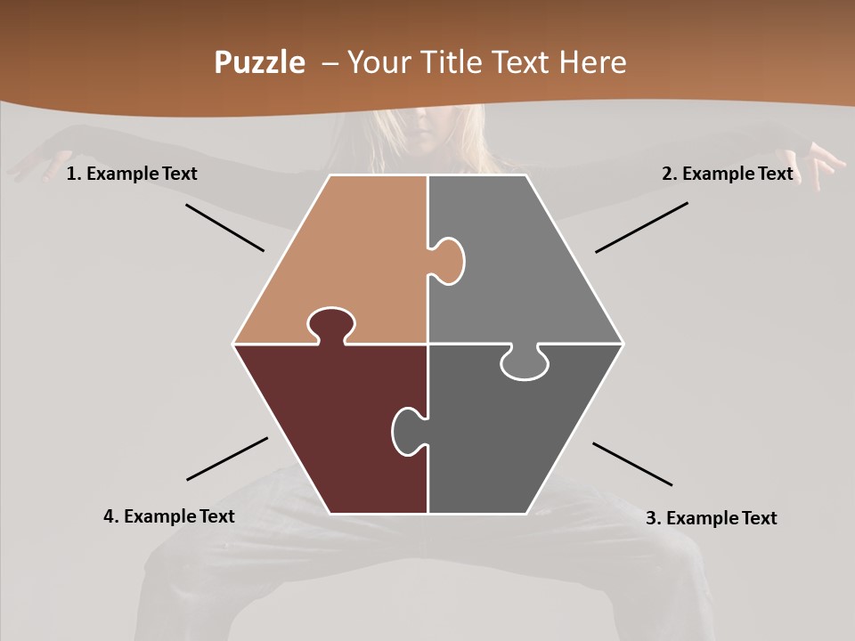 Posing Motion Beautiful PowerPoint Template