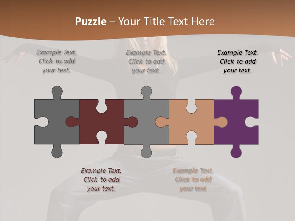 Posing Motion Beautiful PowerPoint Template