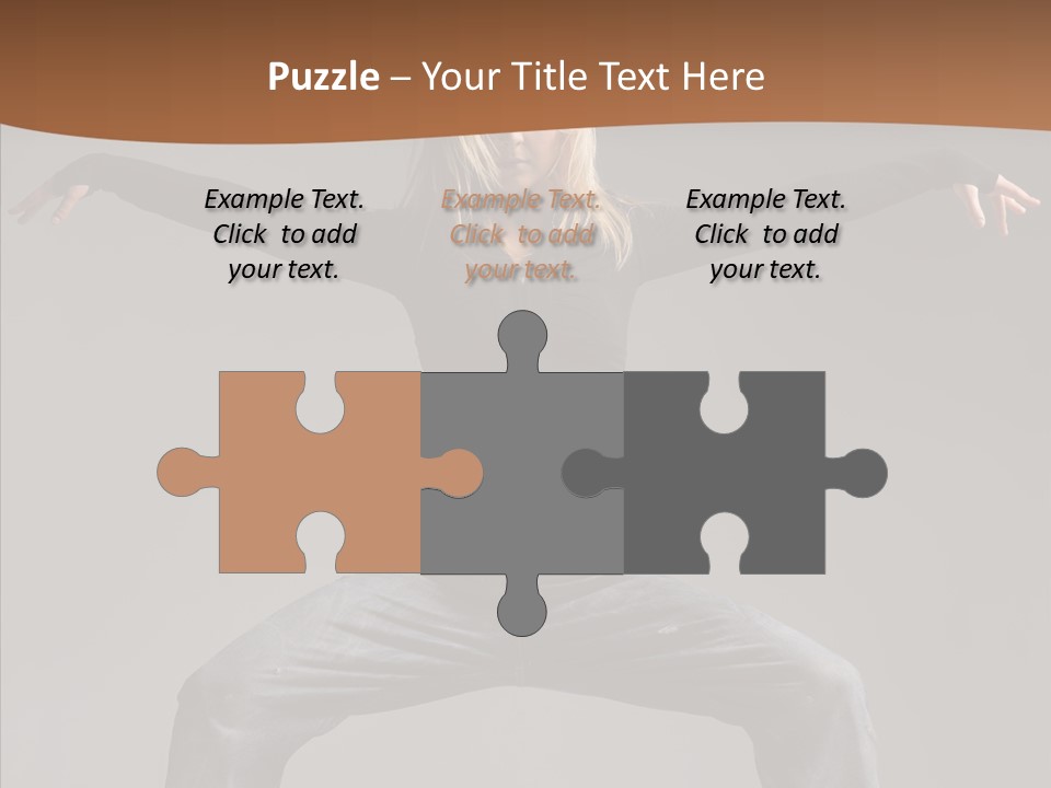 Posing Motion Beautiful PowerPoint Template
