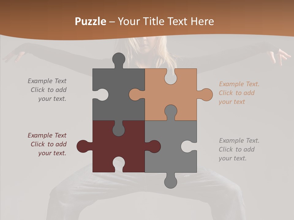 Posing Motion Beautiful PowerPoint Template