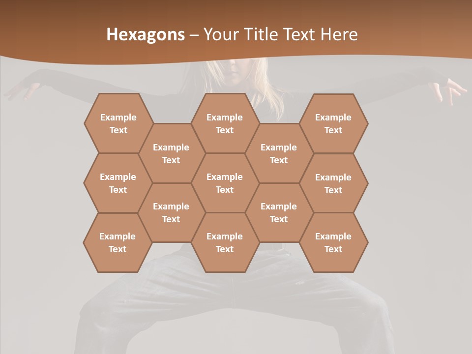 Posing Motion Beautiful PowerPoint Template