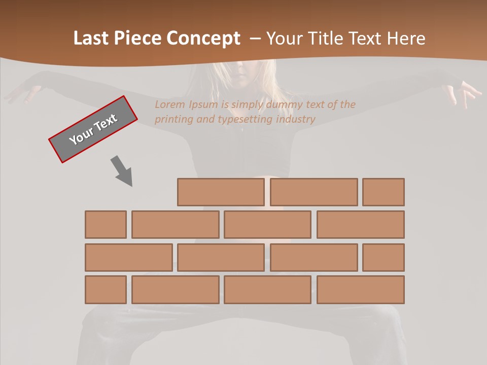 Posing Motion Beautiful PowerPoint Template