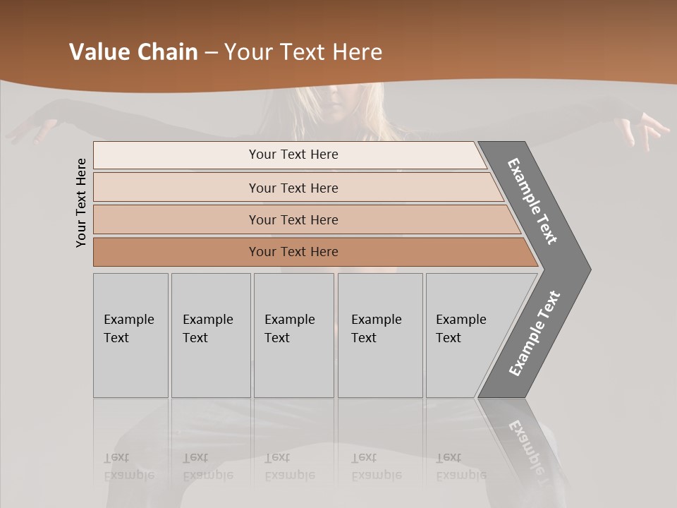 Posing Motion Beautiful PowerPoint Template