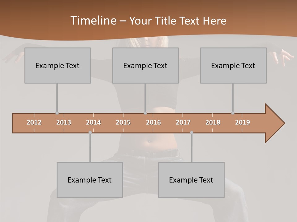 Posing Motion Beautiful PowerPoint Template