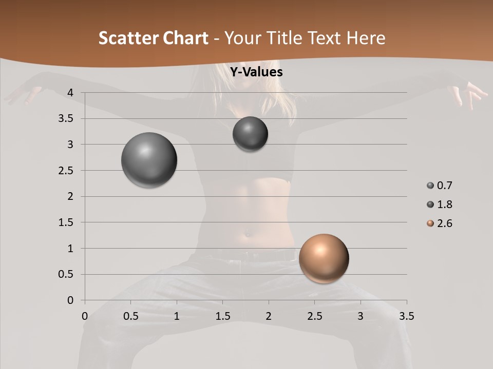 Posing Motion Beautiful PowerPoint Template