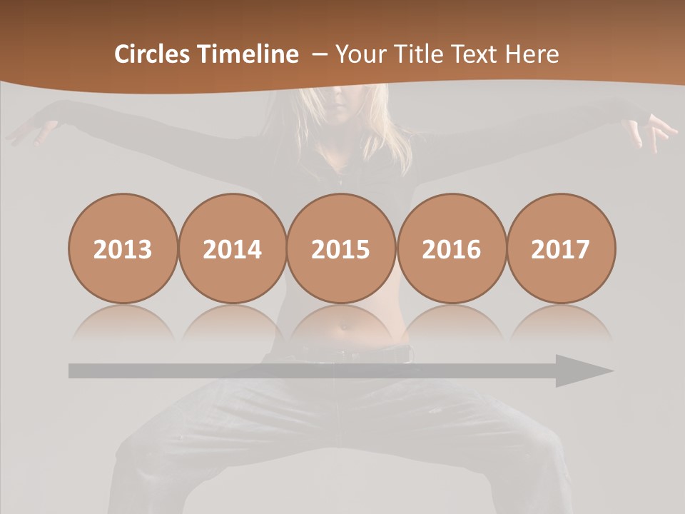 Posing Motion Beautiful PowerPoint Template