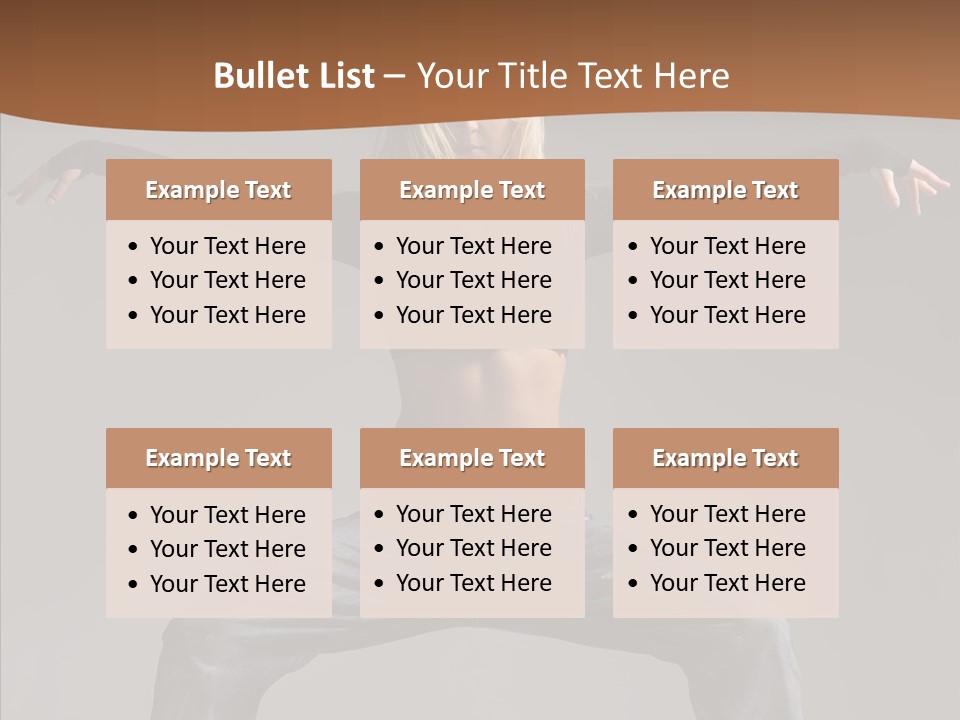 Posing Motion Beautiful PowerPoint Template