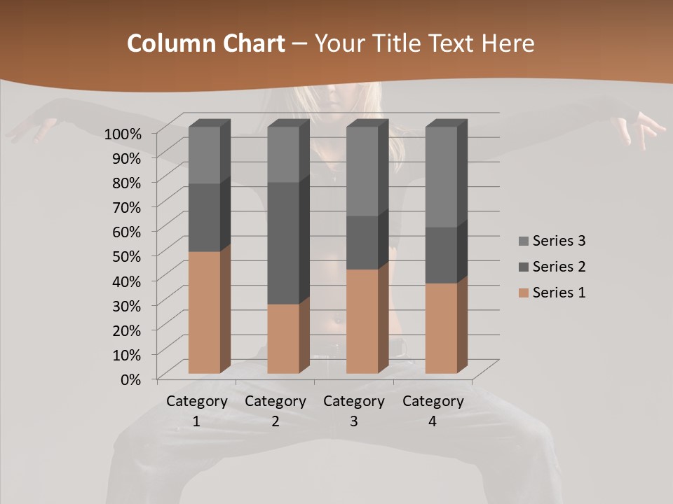 Posing Motion Beautiful PowerPoint Template