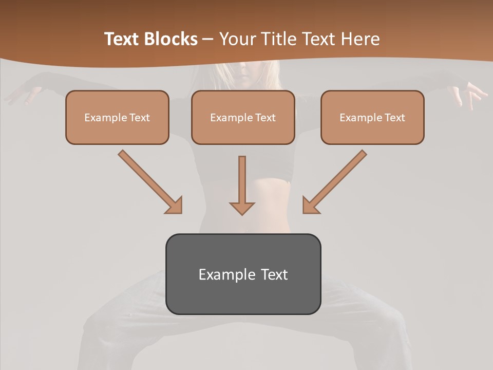 Posing Motion Beautiful PowerPoint Template