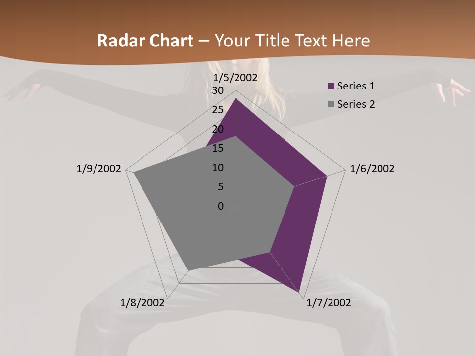 Posing Motion Beautiful PowerPoint Template