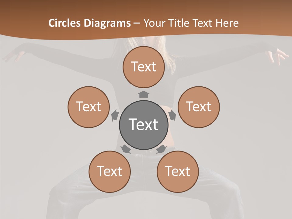 Posing Motion Beautiful PowerPoint Template