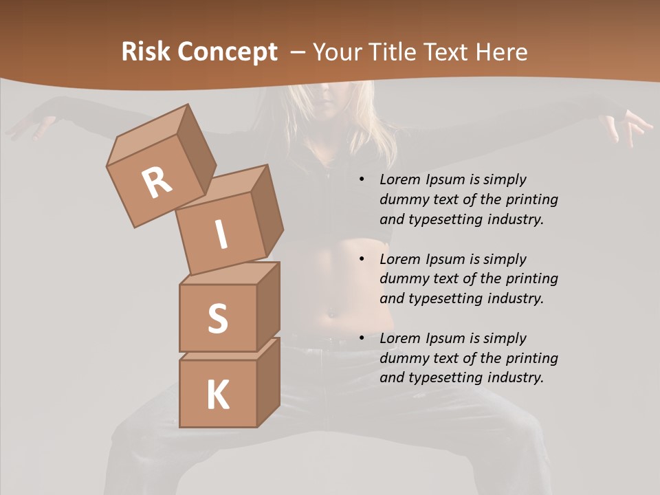 Posing Motion Beautiful PowerPoint Template