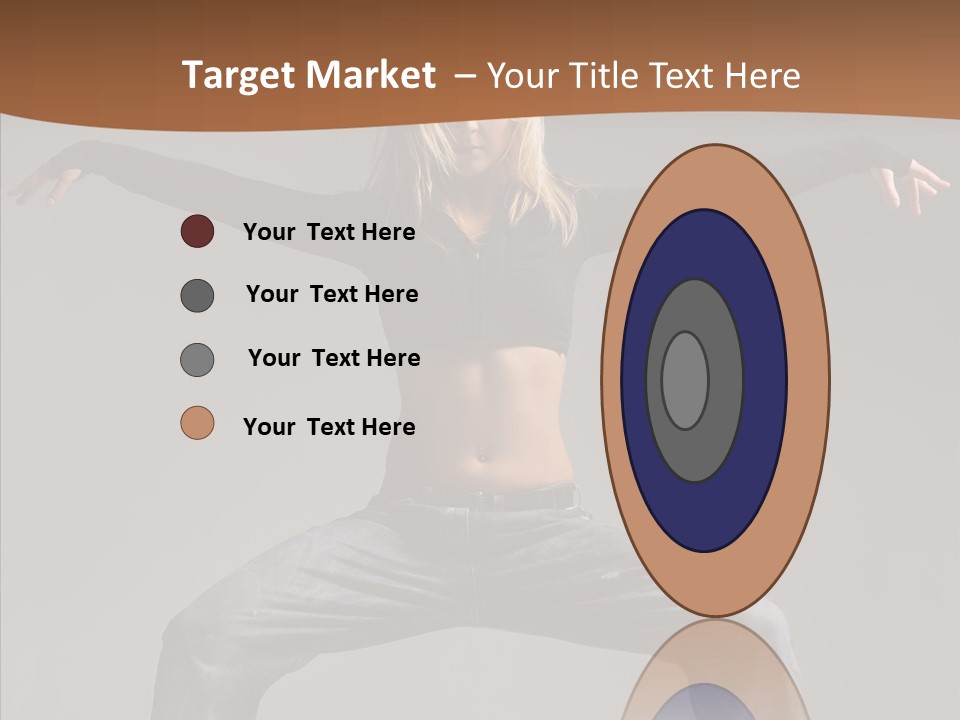 Posing Motion Beautiful PowerPoint Template