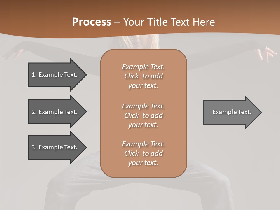 Posing Motion Beautiful PowerPoint Template