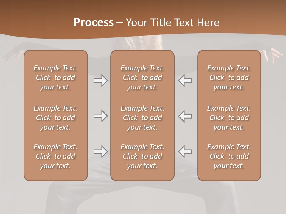 Posing Motion Beautiful PowerPoint Template