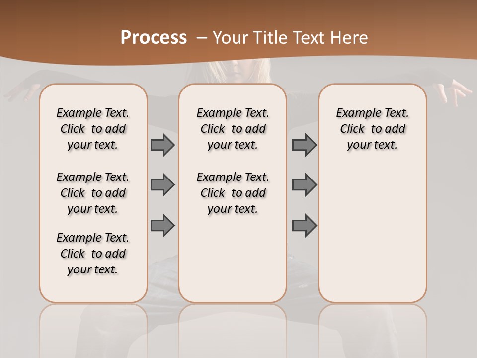 Posing Motion Beautiful PowerPoint Template