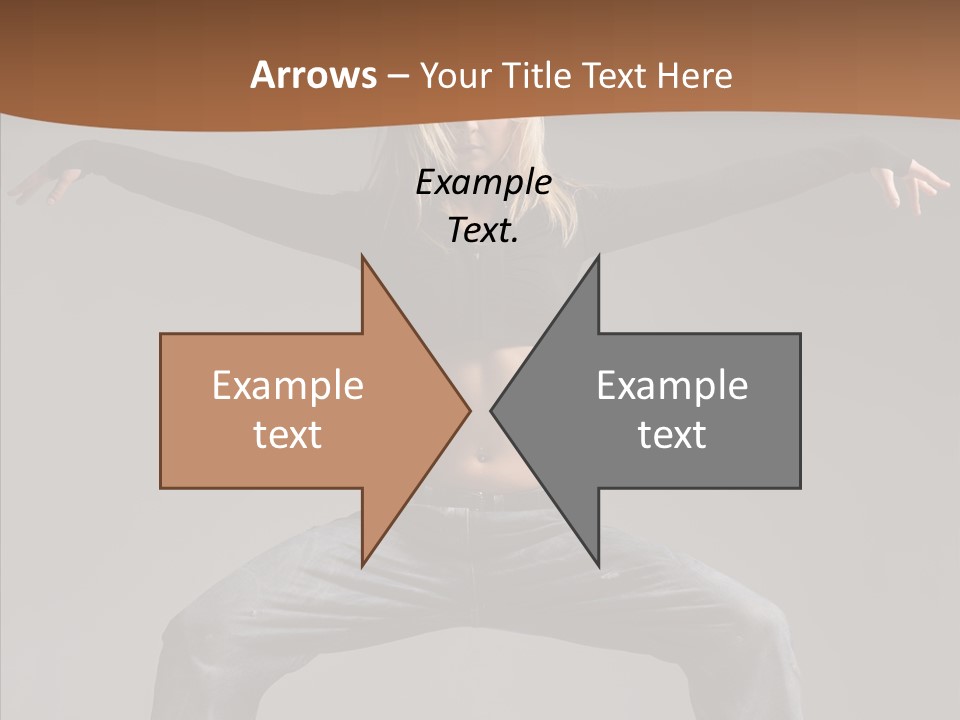 Posing Motion Beautiful PowerPoint Template