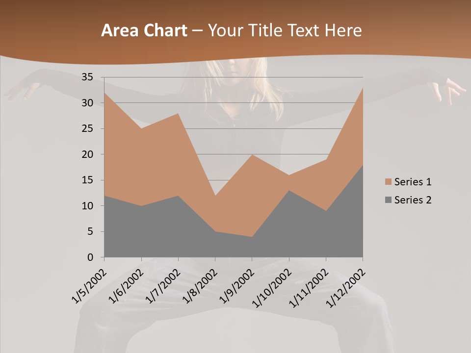 Posing Motion Beautiful PowerPoint Template