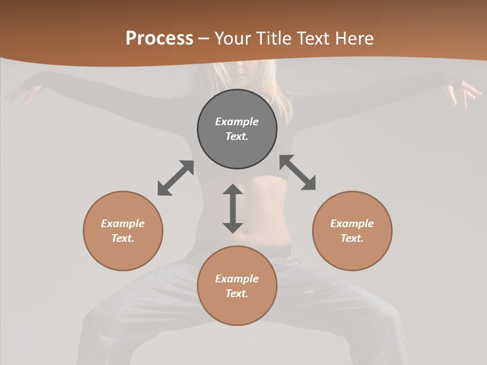 Posing Motion Beautiful PowerPoint Template
