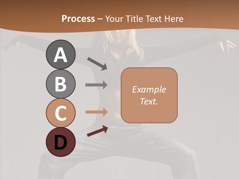 Posing Motion Beautiful PowerPoint Template