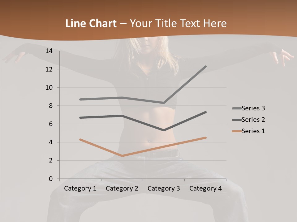 Posing Motion Beautiful PowerPoint Template