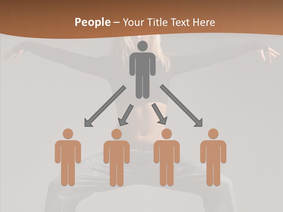 Posing Motion Beautiful PowerPoint Template