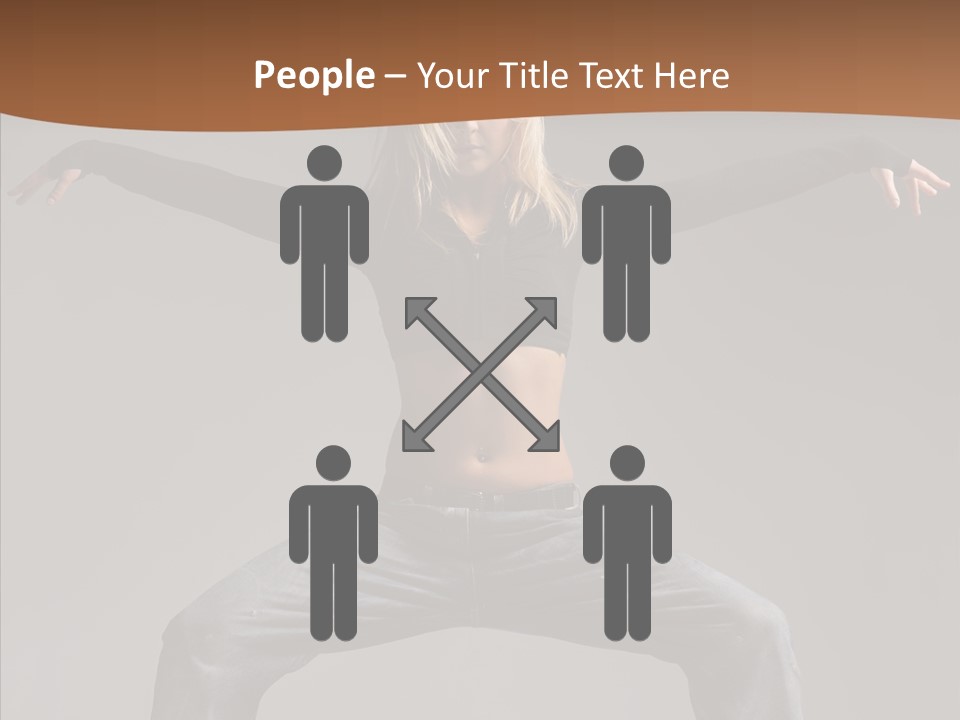 Posing Motion Beautiful PowerPoint Template