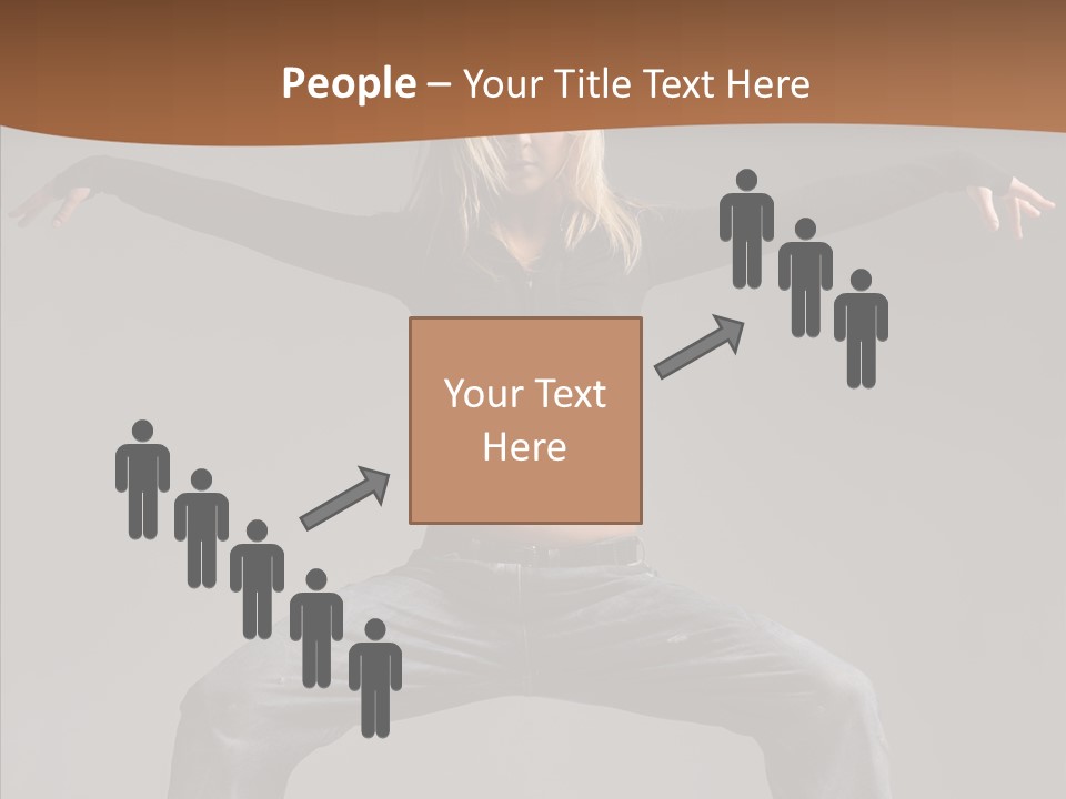 Posing Motion Beautiful PowerPoint Template