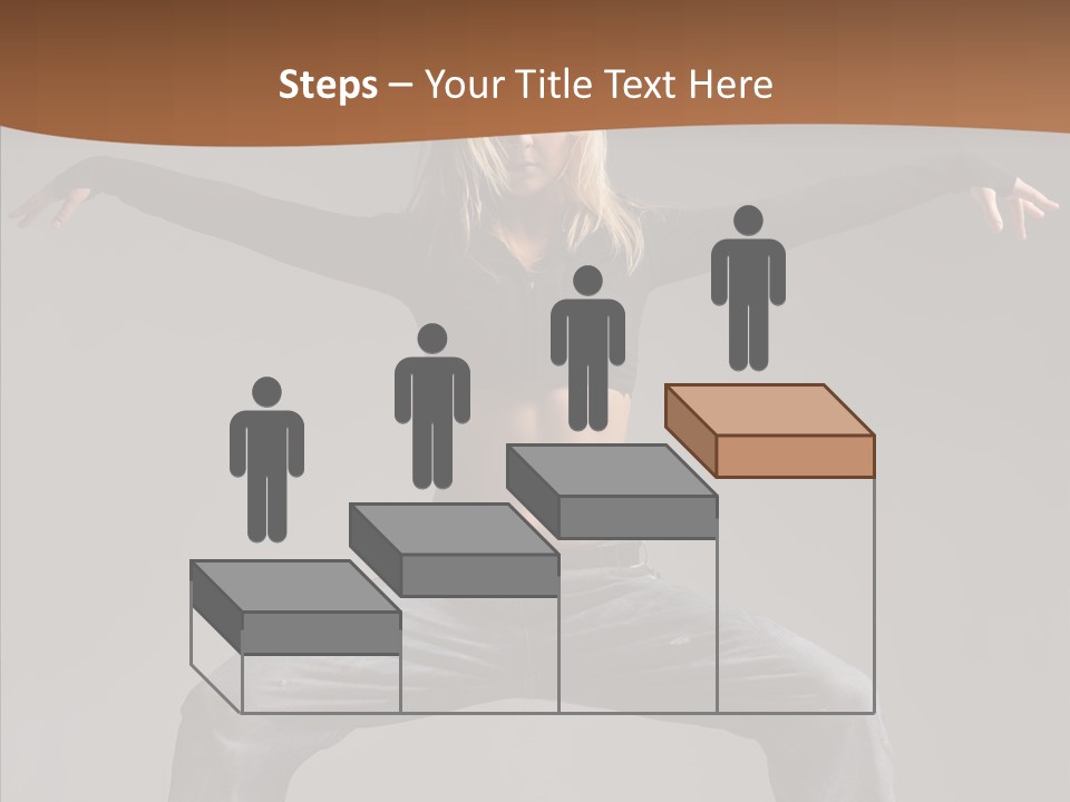 Posing Motion Beautiful PowerPoint Template