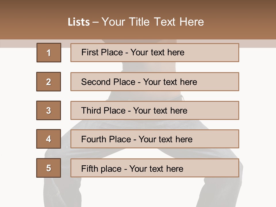 Expression Performance Posing PowerPoint Template