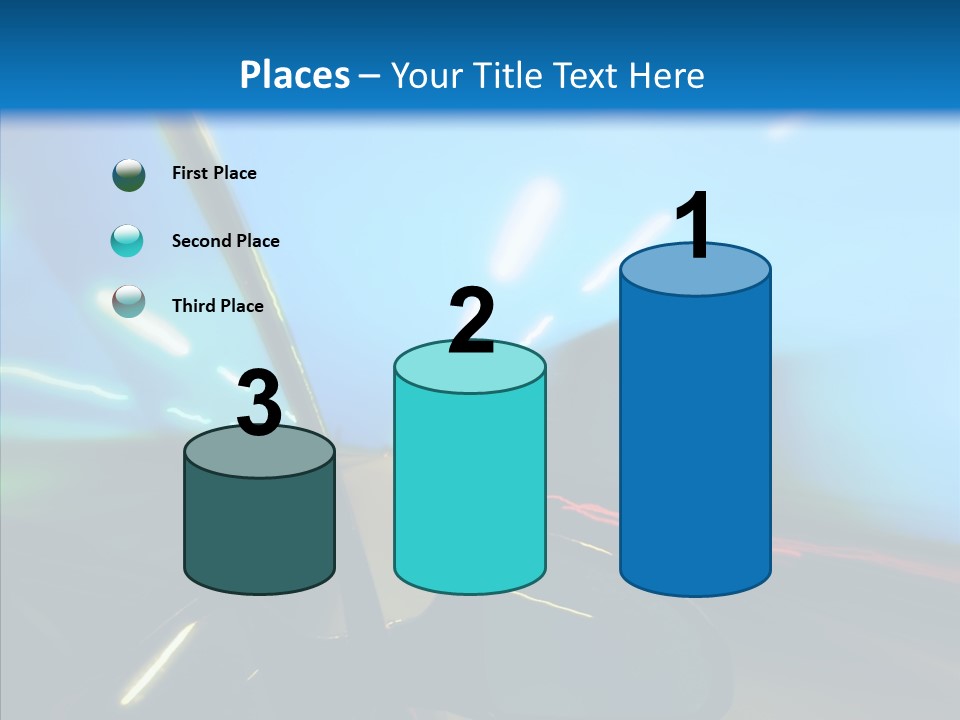 Fast Street Perspective PowerPoint Template
