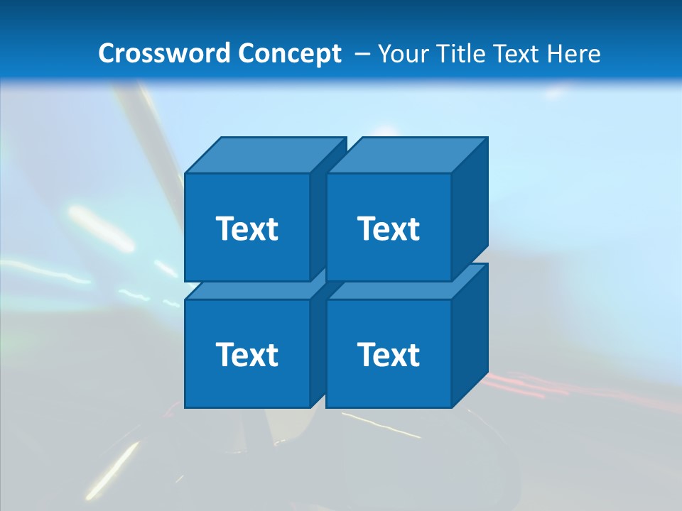 Fast Street Perspective PowerPoint Template