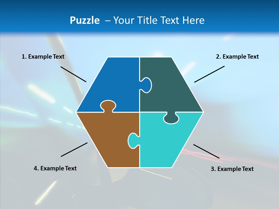 Fast Street Perspective PowerPoint Template