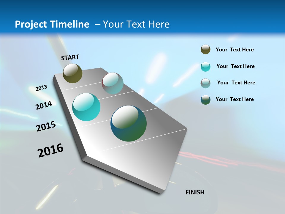 Fast Street Perspective PowerPoint Template