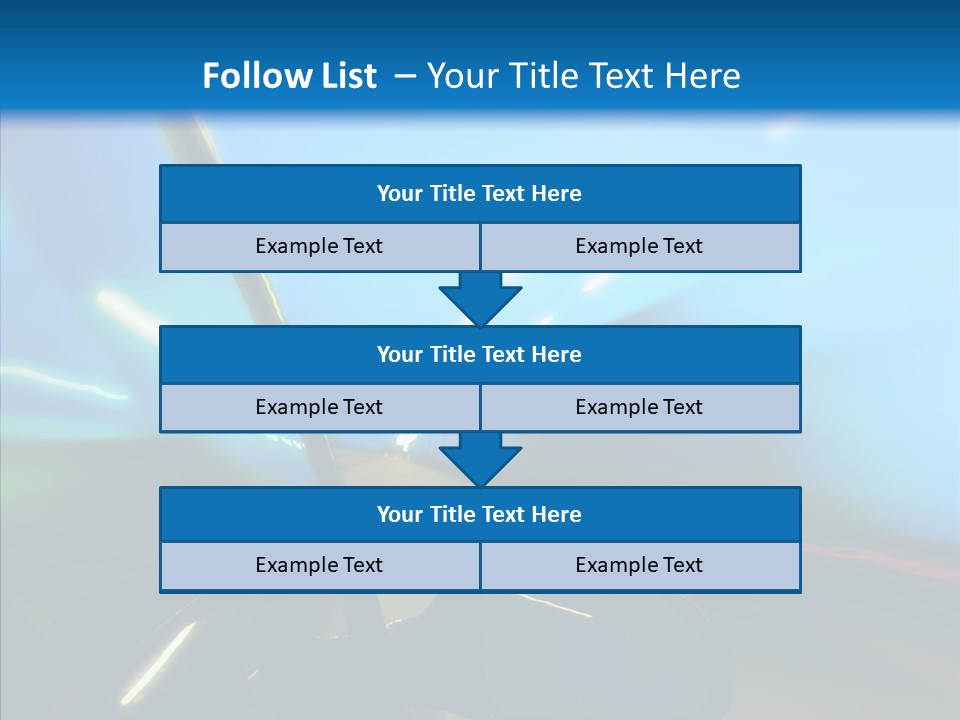 Fast Street Perspective PowerPoint Template